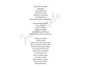 Children Live Here poem