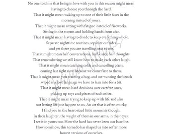 Dear Husband (Loving you through the hard) - versie 'beste partner' inbegrepen