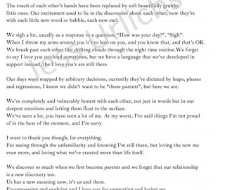 Here's to Us poem (partners poem)
