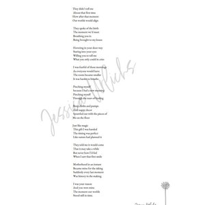 That First Smile poem