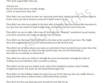 He&#39;s Such A Good Dad poem