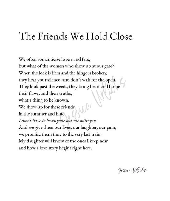 True Friend Poems That Make You Cry Friendship Poems