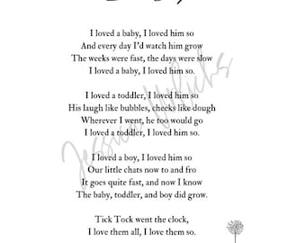 To Love a Boy poem
