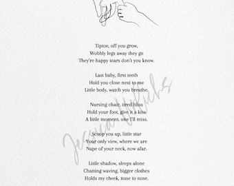 Tiptoe Off You Grow poem