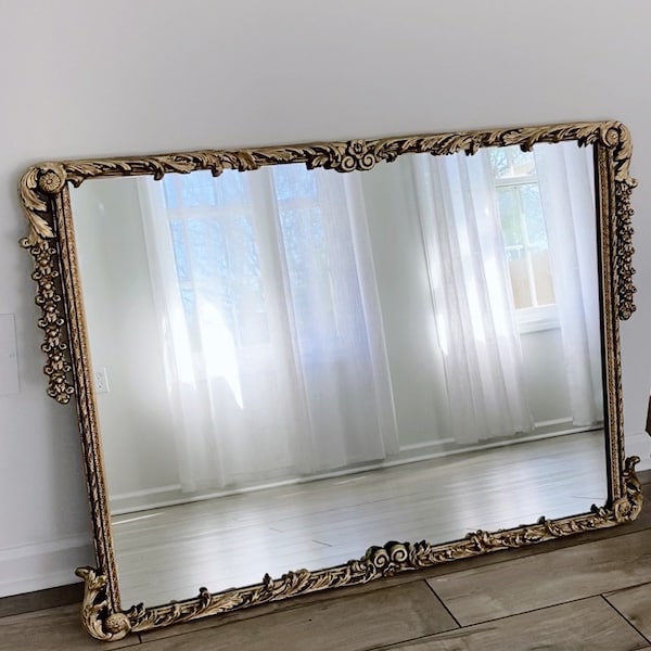 Antique Gold Mirrors Etsy