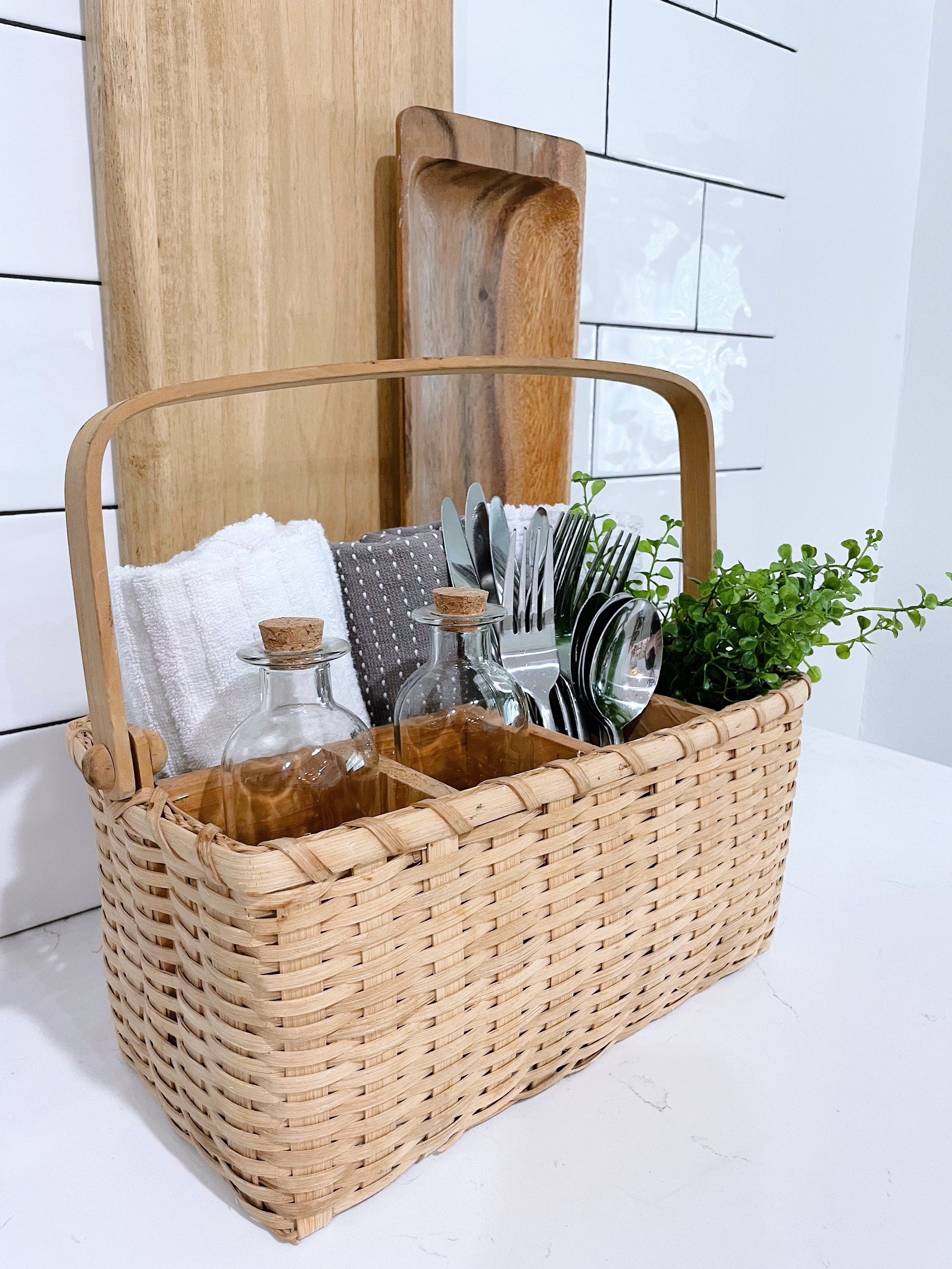 Picnic Basket Organizer Etsy