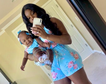 mommy and me outfits etsy