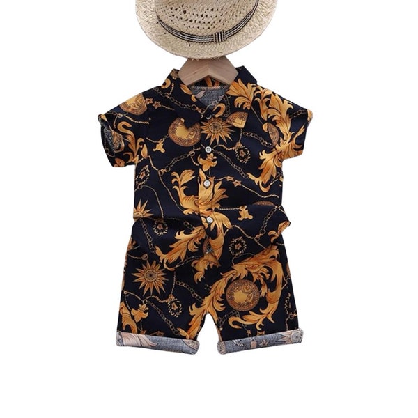 Baby Boy 2 Piece Set | Boy Summer Outfit.