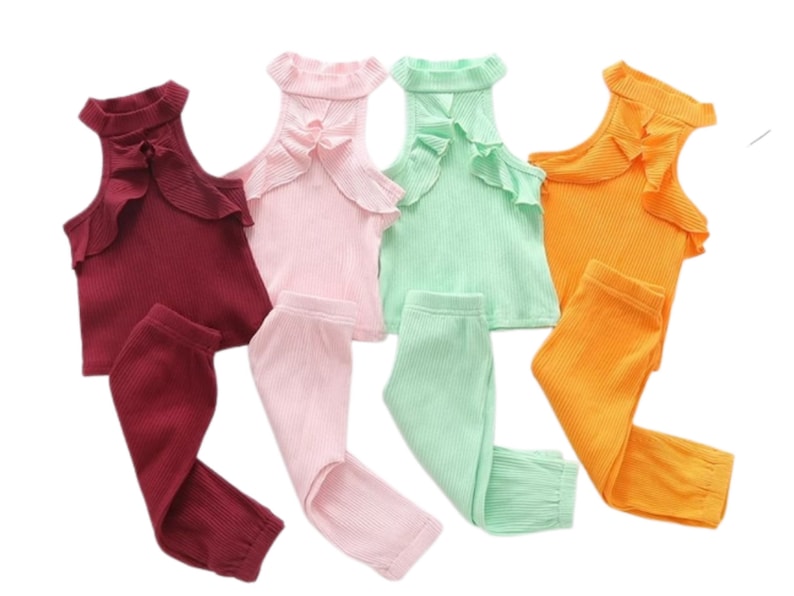 Toddler Girl Outfit Baby Girl 2 Piece Set Etsy