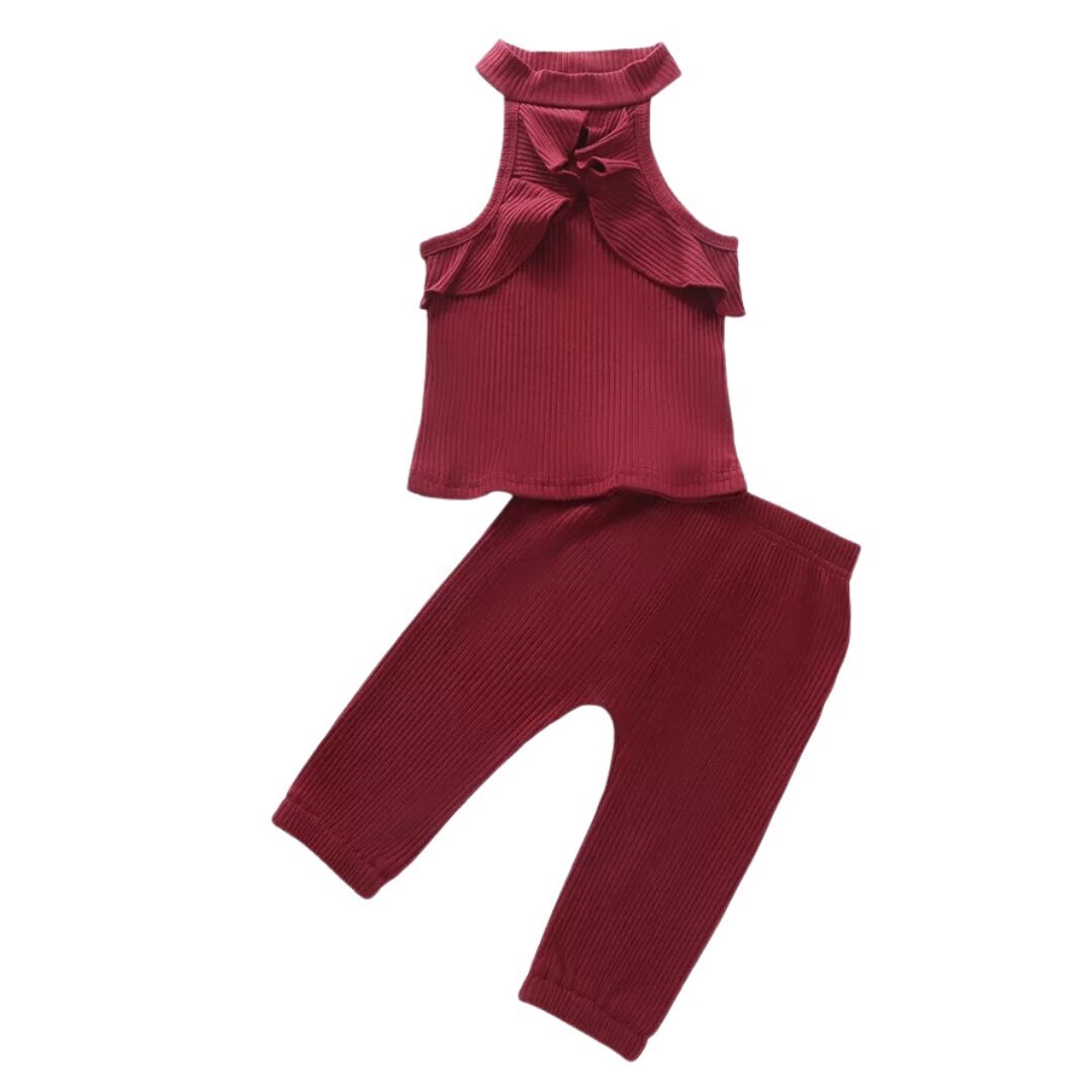 Toddler Girl Outfit Baby Girl 2 Piece Set Etsy