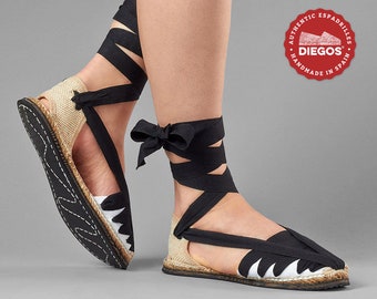 Dali espadrilles for women and men | Traditional model with recycled tire sole, hand-sewn in La Rioja, Spain