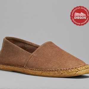 Alpargatas en espiga francés estilo francés marrón - Etsy México