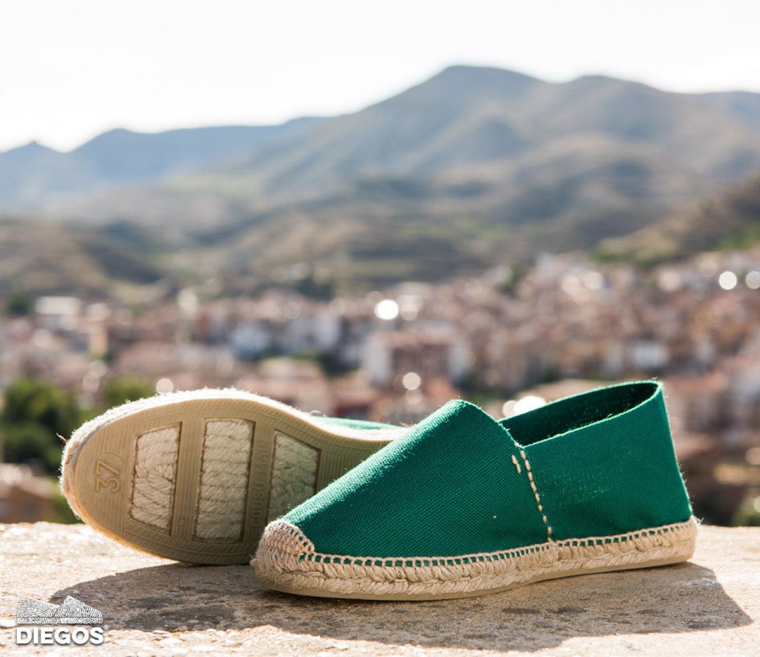 Louis Vuitton - Authenticated Espadrille - Leather Green Floral for Men, Good Condition