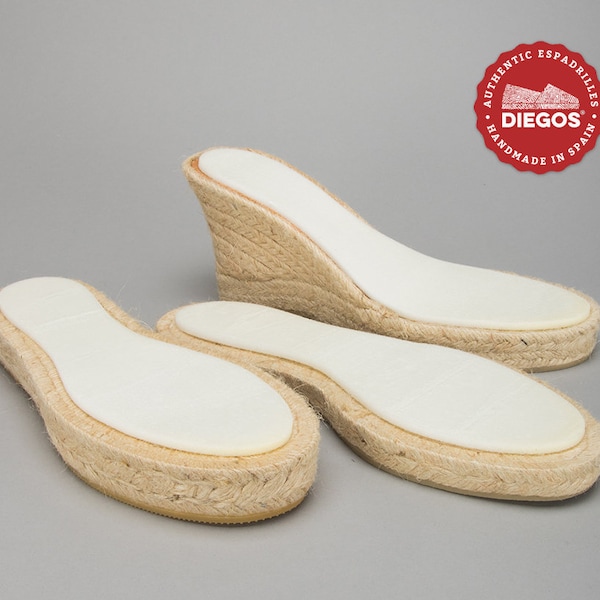 DIEGOS® Foam cushion for espadrille or shoe sole with double-sided adhesive | Made in Spain | Perfect for adding comfort