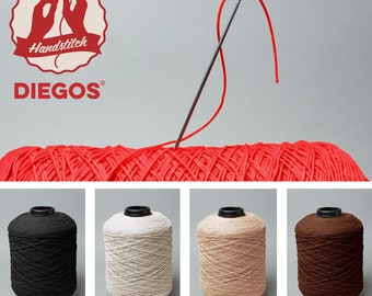 Hilo de algodón para coser alpargatas | Fabricado en la Rioja, España | Múltiples colores disponibles | Alpargatas DIEGOS® hilo original