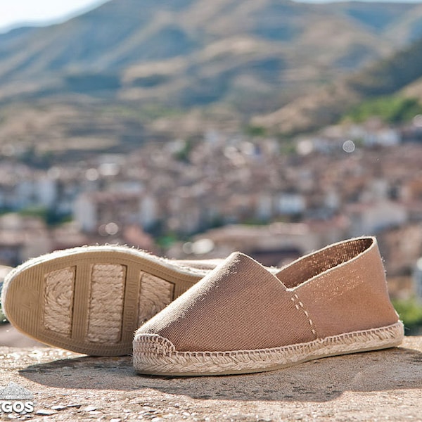 Jute espadrilles for men hand-stitched in Rioja, Spain Authentic Spanish espardenya ? Summer shoe ? Alpargatero