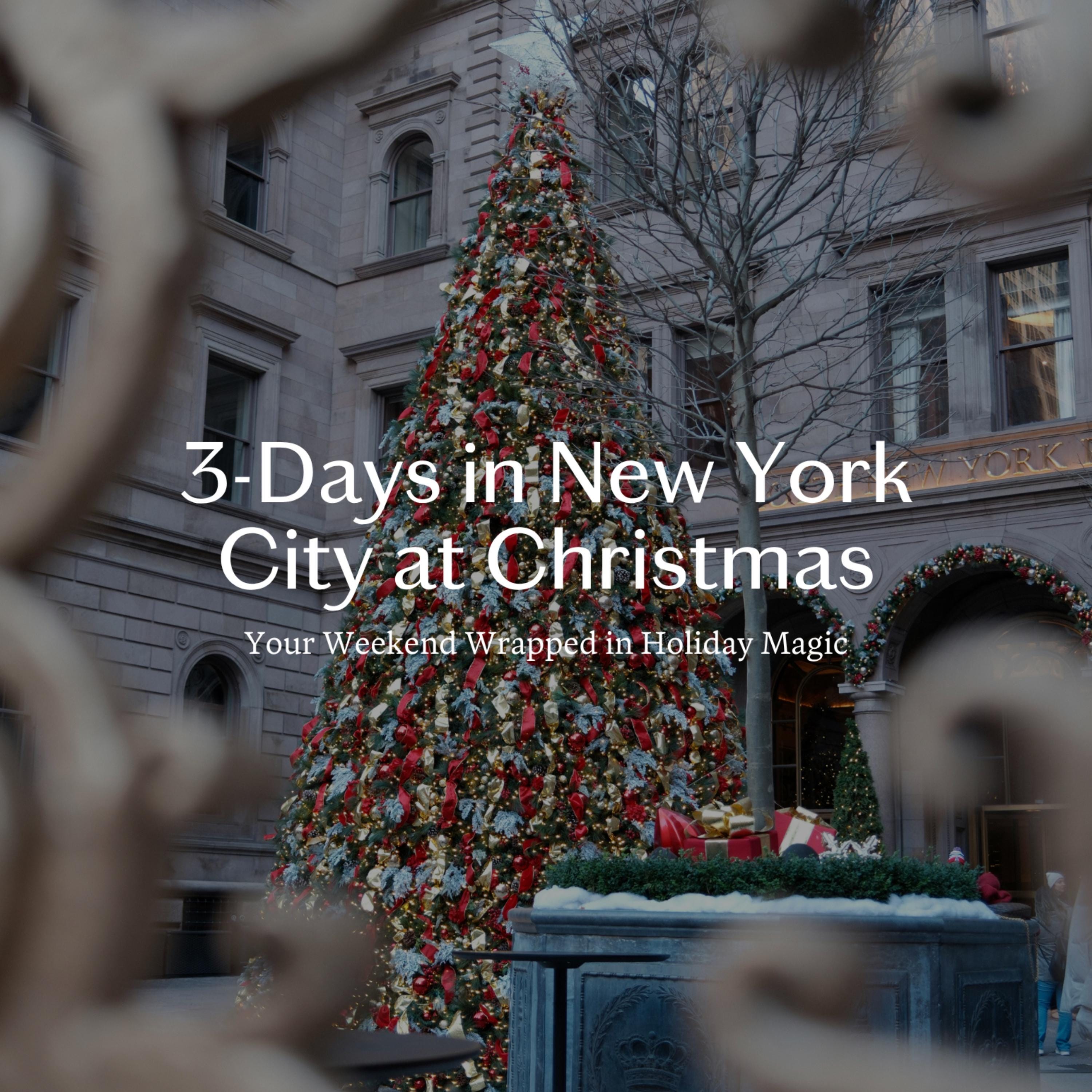 New York Christmas Itinerary - Etsy, image size:3000x3000