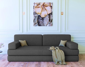 Velvet Floor Sofa: Multifunctional Reading Corner Cushion