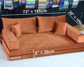 Amber Modular Floor Sofa Custom Floor Seating Floor Sectional Seat Bed for Kids Room Reading Nook Modern Living Room Arabic sofa floor couch