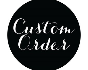 Custom order Pillows