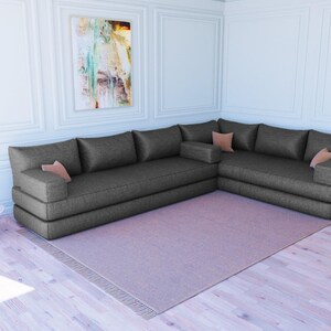 bench cushion, sectional sofa, pallet sofa, floor seating, floor cushion, floor couch, linen cushion, living room sofa, bench cushion, bohemian sectional, Arabic sofa, Arabic seating, Arabic floor cushions, window seat, reading sofa, living room sofa