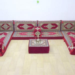 bench cushion, sectional sofa, pallet sofa, floor seating, floor cushion, floor couch, linen cushion, living room sofa, bench cushion, bohemian sectional, Arabic sofa, Arabic seating, Arabic floor cushions, window seat, reading sofa, living room sofa