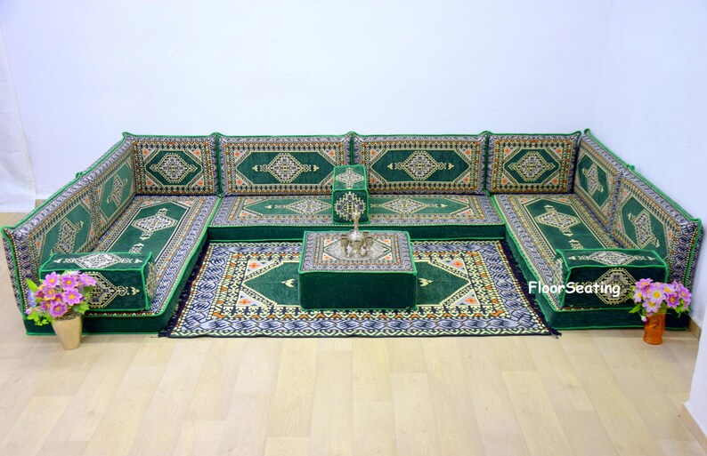 bench cushion, sectional sofa, pallet sofa, floor seating, floor cushion, floor couch, linen cushion, living room sofa, bench cushion, bohemian sectional, Arabic sofa, Arabic seating, Arabic floor cushions, window seat, reading sofa, living room sofa