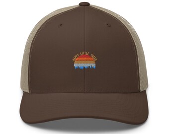 bob ross trucker hat