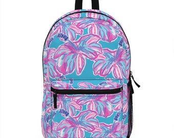 lilly inspired diaper backpack