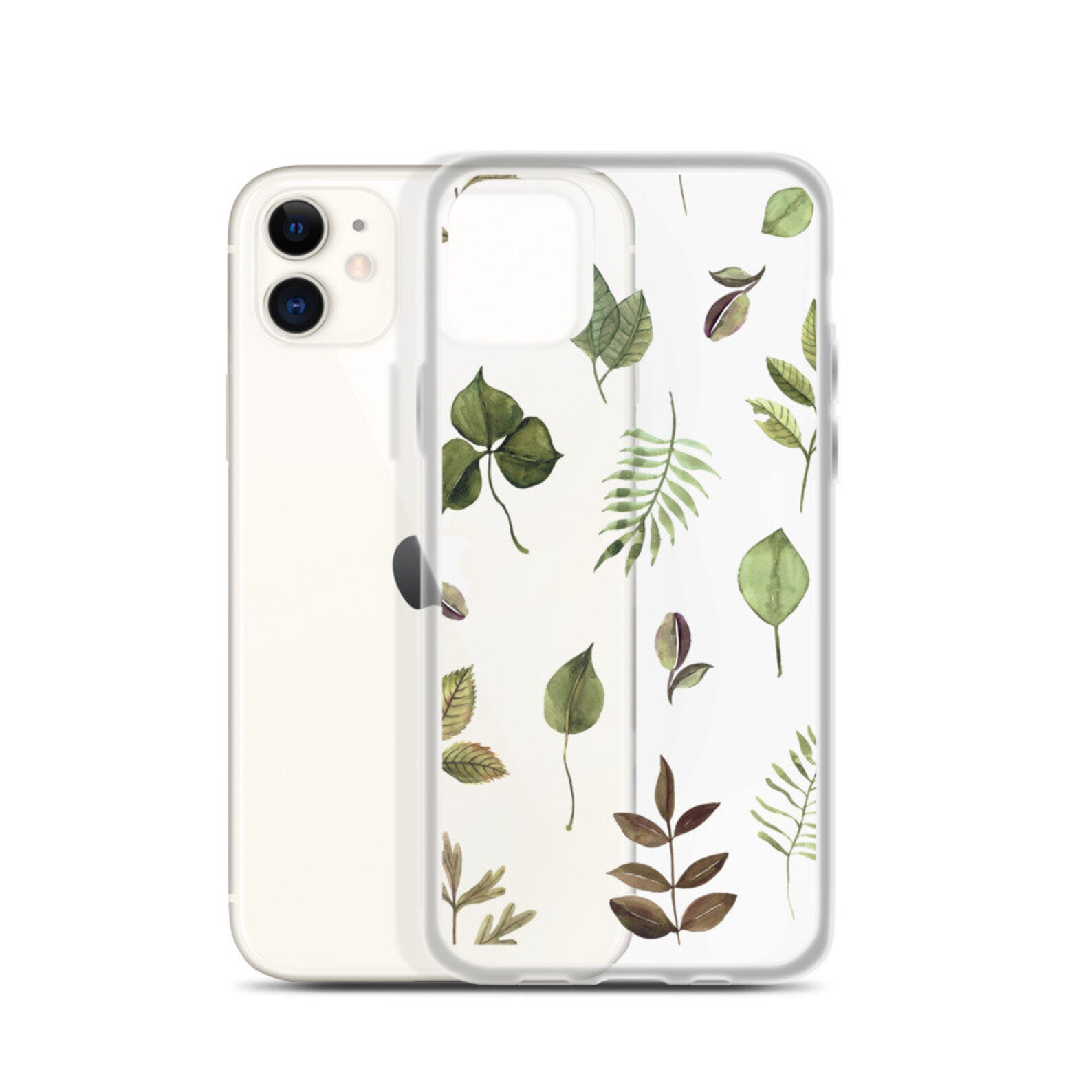 Botanical Leaves iPhone Case Etsy