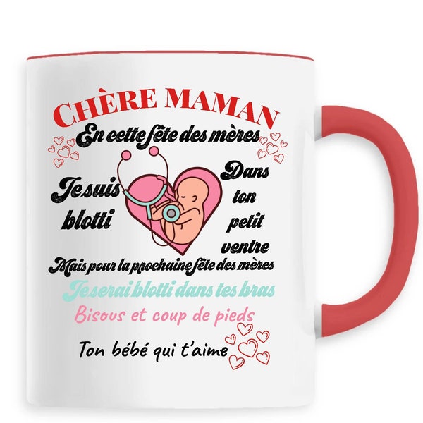 Bonne fête maman, cadeau fête des mères, idéal pour futur maman, idée cadeau pour maman