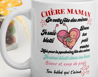 Bonne fête maman, cadeau fête des mères, idéal pour futur maman, idée cadeau pour maman