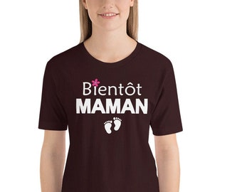 Graviditetsmeddelande-t-shirt, blivande mamma-t-shirt, blivande mamma, graviditetsmeddelande, graviditetsmeddelande-t-shirt, graviditet, dam-t-shirt