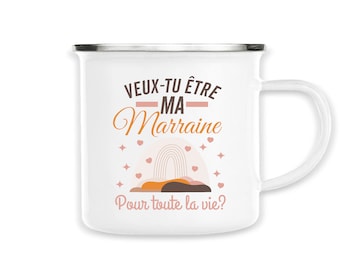 Mug Do you want to be my beloved godmother? / Godmother gift, Original godmother ad, Godmother request, Pregnancy ad, Godmother cup