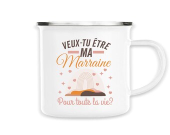 Mok Wil je mijn geliefde peettante zijn? / Peetmoeder cadeau, Originele meter advertentie, Peetmoeder verzoek, Zwangerschap advertentie, Peetmoeder beker