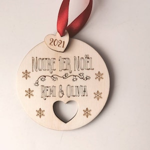 Personalized Christmas ball my first Christmas - 1st Christmas-our first Christmas - couple-wedding Christmas gift, personalized couple Christmas ball