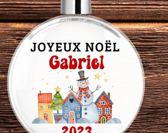 Personalized Christmas bauble my first Christmas - 1st Christmas