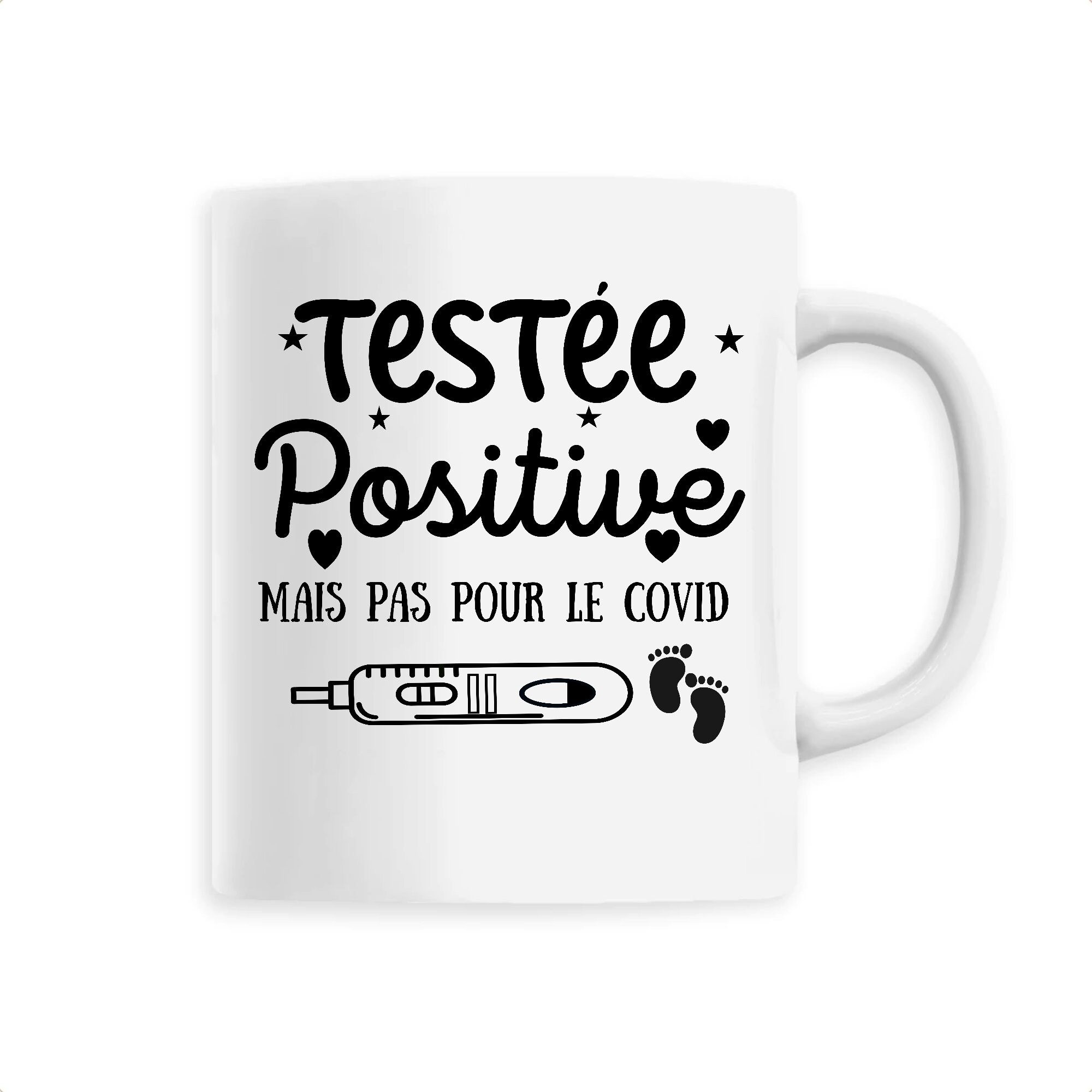 Annonce Grossesse Papa, Testée Positive, Humour Annonce Grossesse, Mug Futur Papa