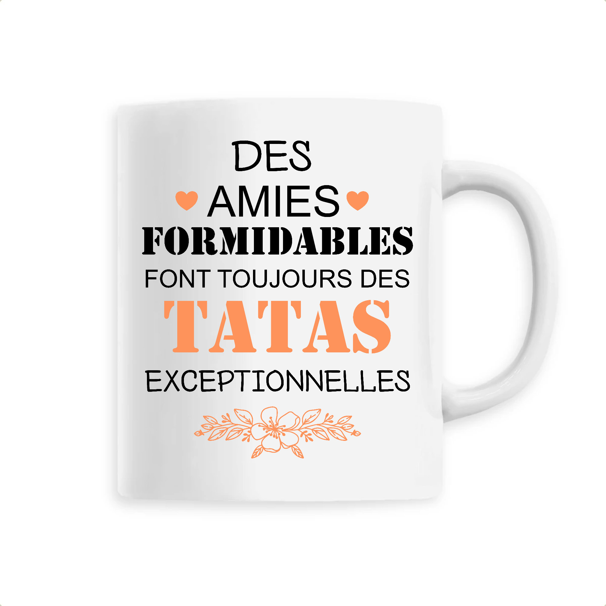 Mug Céramique Tata , Annonce Grossesse, Mug Annonce Super Tatie, Tasse Personnalisée