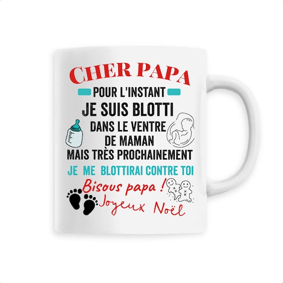 Cadeau futur papa annonce grossesse papa cadeau pour homme cadeau de noël -   France