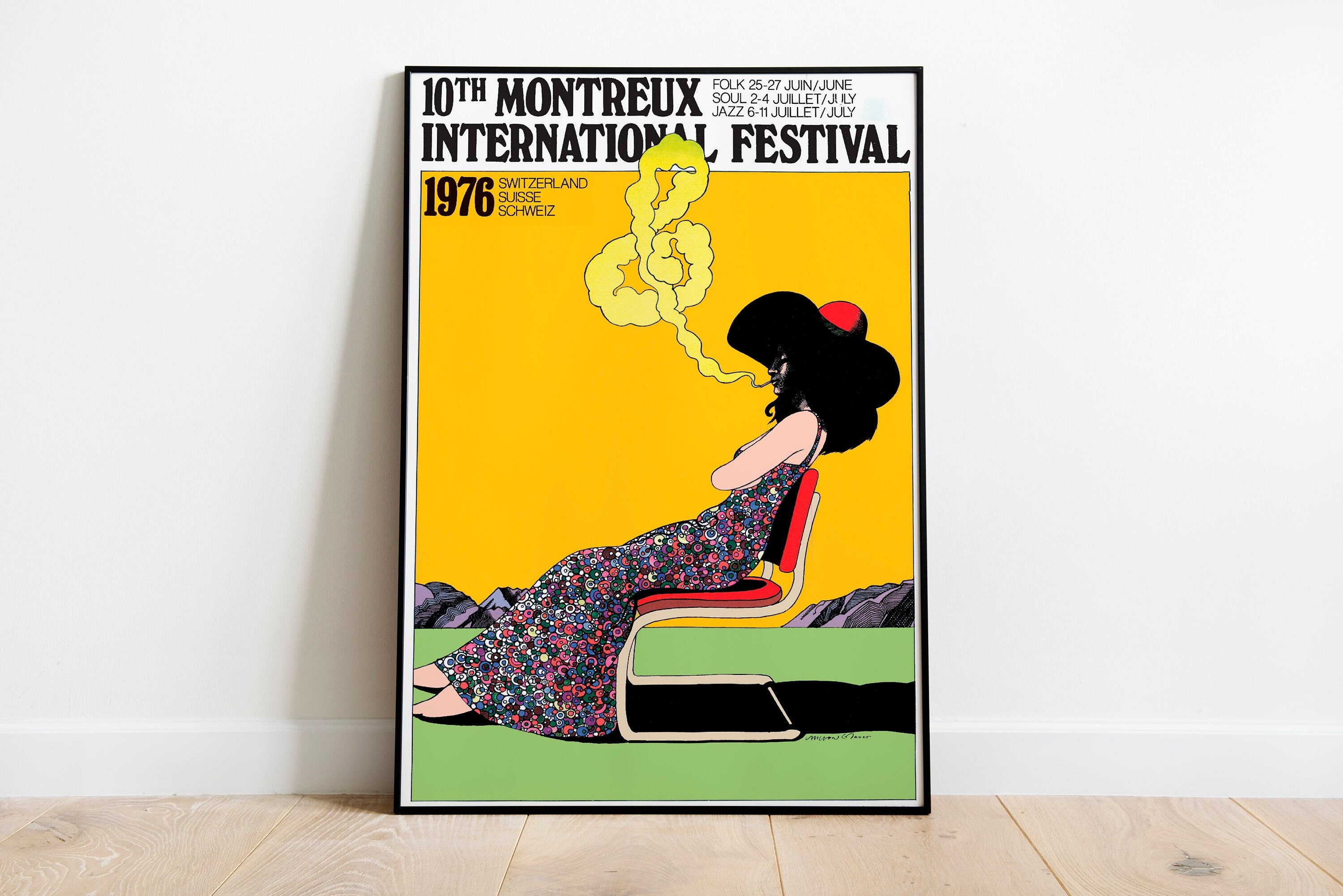 Jazz Festival Poster for sale Only 2 left at 75