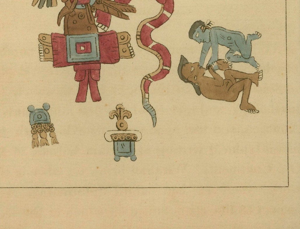 México códice mexicano / azteca azteca / mesoamericano / - Etsy España