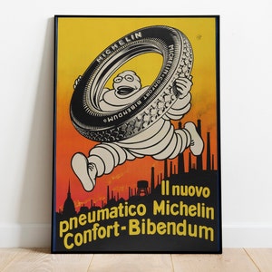 Ancien Bibendum Michelin vintage 1966