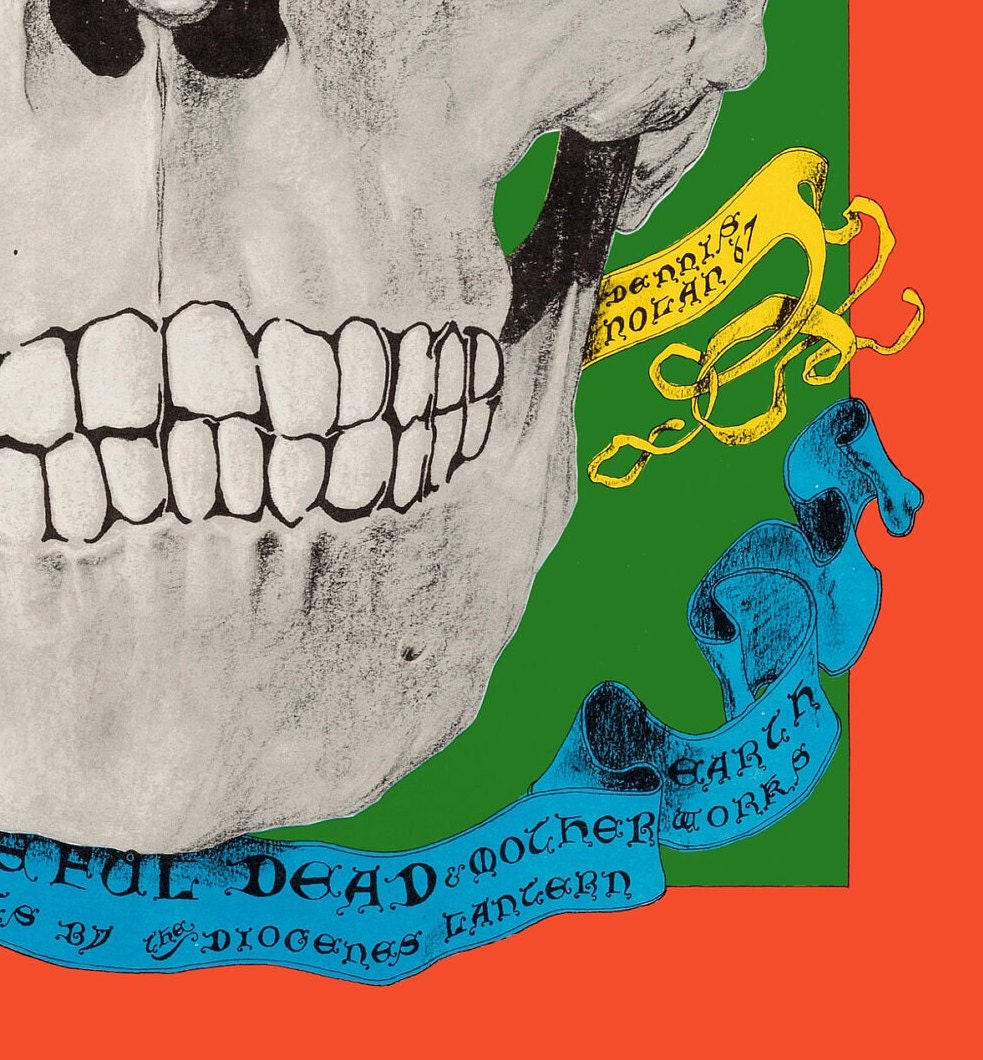 Discover Grateful Dead vintage poster, Mother Earth 1967 Denver