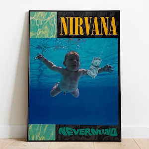 NIRVANA REPLICA 1991 CONCERT POSTER