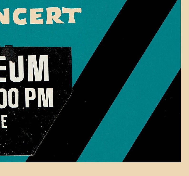 Neil Diamond Konzertplakat, Neil Diamond Plakat. Vintage Konzertplakat Bild 3