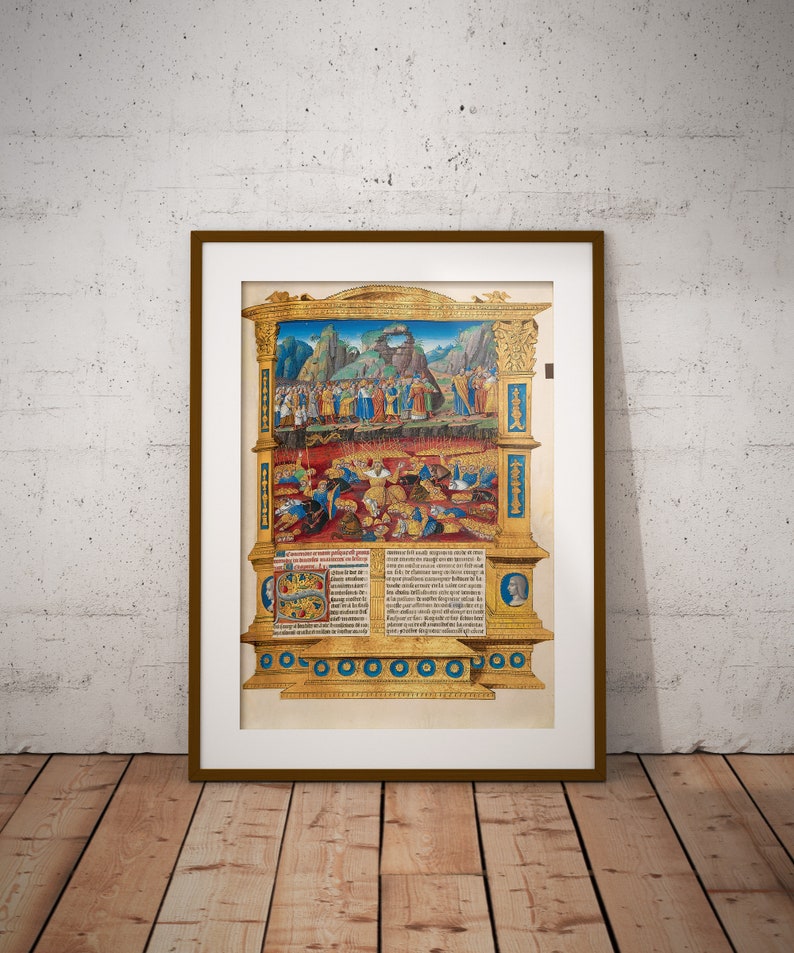 Medieval Medieval Codex/ France Ancient/ French History. - Etsy