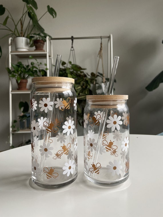 Buy Wholesale China Transparent Glass Cup Tumblers Small Daisy