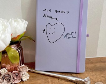 Cuaderno personalizado: convierte la letra de tus hijos en un regalo sentimental personalizado, regalo para profesores, agradecimiento a los profesores, escrito a mano.