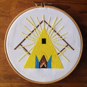 PDF PATTERN Midsommar Cross Stitch Pattern